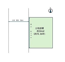西脇市郷瀬町建築条件なし土地