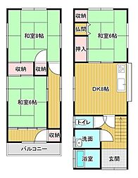 大牟田市浜田町　戸建て