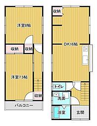 大牟田市浜田町　戸建て