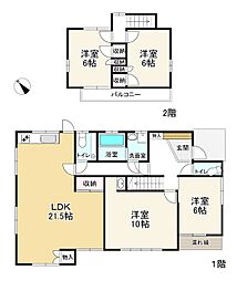福岡市中央区笹丘3丁目の一戸建て