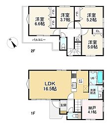 福岡市博多区浦田2丁目の一戸建て