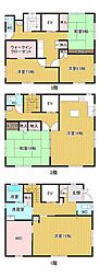 大里戸ノ上一丁目3階建て戸建て