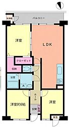 津田沼アカシアハイツ弐号棟 402号室