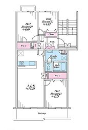 エステート夏見住宅2号棟 202号室