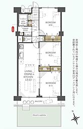新松戸西パークハウスB棟 107号室