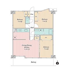 ビューパレー南柏 309号室