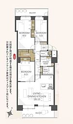 東急ドエル・ステージ21センターコート弐番館 409号室