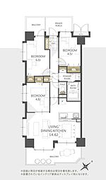 ライオンズシティ松戸 601号室