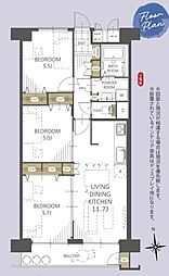 新松戸南パークハウスB棟 1008号室