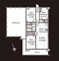 ライネスハイム松戸五香 806号室