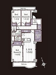 サンライトパストラル七番街B棟 608号室