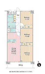 新松戸中央パークハウスD棟 905号室