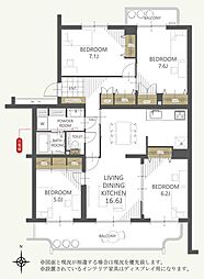 はるのみち公園前2号棟 203号室