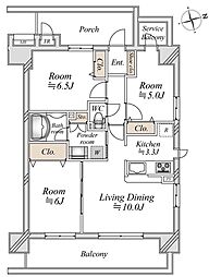 アーベントハイム大久保駅前 208号室