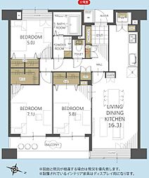 レジデンス行徳 302号室