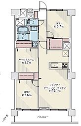 日商岩井宇喜田マンション 406号室