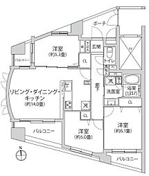 日神パレステージ聖蹟桜ヶ丘 501号室