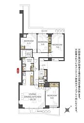 千葉ニュータウントリアス・パークテラス 405号室