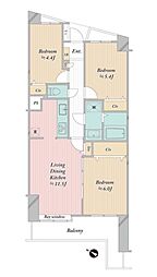 柏パーク・ホームズ 606号室