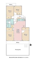 新松戸ユーカリパークハウスB棟 104号室