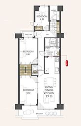 レクセル稲毛パークス 304号室