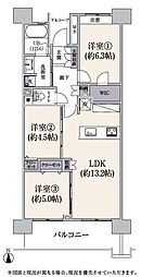 府中グリーンハイツ2号室 602号室