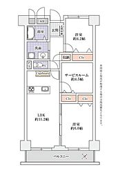 市川ハイツB棟 1102号室