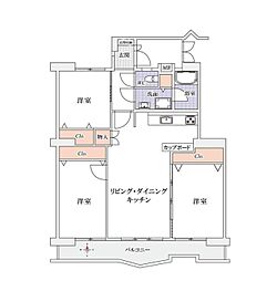 美浜東エステート9号棟 202号室