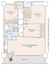 ローレルスクエア千葉ニュータウン中央D棟 302号室