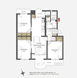 秋津第一団地第壱-壱-七号棟 204号棟