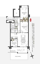 あすみが丘ガーデンコート杜の街参番館 104号室