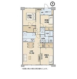 稲毛パークハウスC棟 401号室