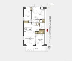アーバネスト船橋三咲 410号室