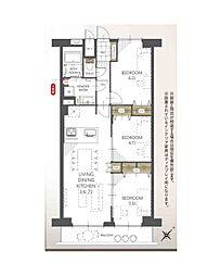 検見川パークハウスA棟 315号棟