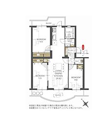 サニーホームズ検見川3号棟 205号室