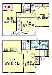 名取市上余田千刈田