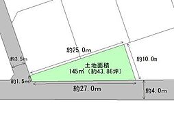 大崎市古川北稲葉1丁目　建築条件なし