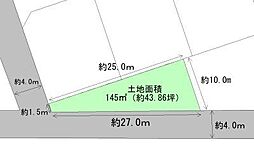 大崎市古川北稲葉1丁目　建築条件なし