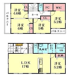 岩沼市阿武隈2丁目1期　1号棟