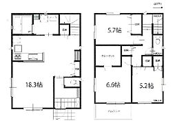 旭区市沢町 新築戸建て 全13棟 D号棟