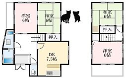 河内長野市木戸西町3丁目の一戸建て