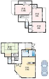 堺市東区野尻町の一戸建て