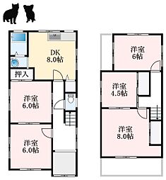 堺市東区日置荘西町2丁の一戸建て