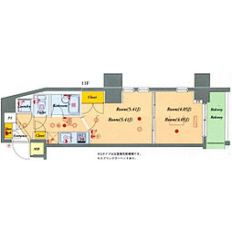 パレ・ホームズ飛鳥山 1103