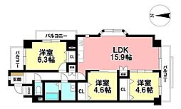杁中スカイタウン　B棟