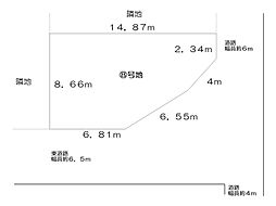 城陽市奈島久保野の土地