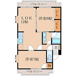 ねぎはらコーポ　Ｂ棟