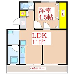 ＭＳハイツ　Ｂ棟