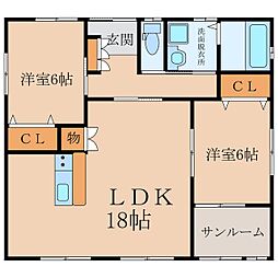 ハピネス西原II B棟