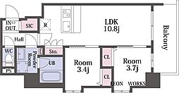 スプランディッド弁天町DUE 303